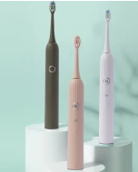 Roman-Column Sonic Electric toothbrush Soft Bristle Custom Logo 4 Gears Electric Toothbrush sonic automatic toothbrush