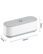 Multi-function ultrasonic cleaning machine glasses jewelry makeup brush cleaner mini electric cleaning box