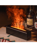 Colorful simulation flame aromatherapy machine usb home office air humidifier diffuser fragrance machine