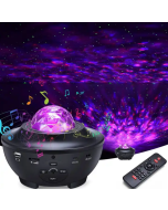 Music BT Speaker Voice Remote Control Star Master Starry Projector 3D Baby Kids Night Light regular version