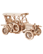 Robotime Rokr 3D Wooden Puzzle MC801 Vintage Car for Kids Adults Easy Assemble Toys Chinldren Gifts Building Block Kits Dropship