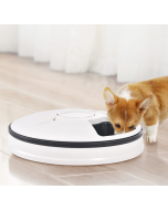 Six-hole pet smart feeder timed quantitative cat automatic feeder dog feeding
