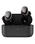 1MORE EVOEH902 Evo Noise Cancelling Earbuds, Headphones with Dual Drivers, Adaptive ANC, Bluetooth Headphones, HiFi Sound, LDAC, Hi-Res Audio, 6 Mics, 28H Playtime, Wireless Charging, Black