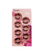 Shidi Fashion 3D Mink Hair false Eyelashes natural stereo 7 pairs eyelash set