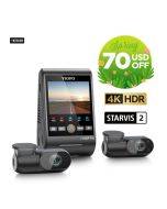 VIOFO A229 PRO 3CH 4K+2K+1080P HDR 3 CHANNELS CAR DASH CAMERA WITH SONY STARVIS 2 SENSORS FOR LYFT TAXI RIDESHARING DRIVERS