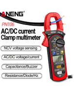 ANENG PN106 4000 Counts Clamp Meter AC/DC Ammeter Voltmeter Electric Tester True RMS Multimeter Clamp Tool for Electrician