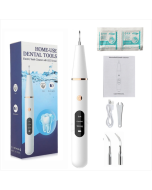 Ultrasonic electric dental cleaner Dental stone remover Dental scaling cleaner Dental flusher Dental cleaner with LED light