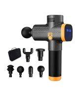 Massager by TEX Phoenix A2 Gun Professional Physiotherapy Gun - Carbon Gold option 6 Tips