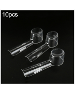 10 per electric replacement toothbrush head transparent dust protection cover