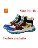 Xiaomi Youpin Men Sneakers Casual Shoes New Fashion Breathable Non-slip Anti-Odor Lace-up Sports Male Shoes Loafers Size 39-45 1