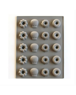 Silicone Cake Mold 25 even soft candy Hard candy silicone Cookie Mold (donut)