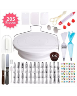205 in one cake decorating table set cake decorating mouth baking equipment