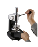 Manual quantitative coffee filler powder press