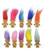 10PCS Mini Troll Dolls Set
