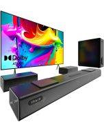 Hiwill A512 5.1.2CH Dolby Atmos Soundbar,Surround Sound System for TV,Soundbar for TVs with 6.5 Inch Subwoofer for Home Theater - EU Plug