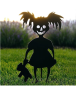 Cute And Unique Ghost Zombies - Halloween Yard Decor Metal Art