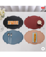 Faux Leather Placemats for Dinner Table