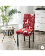Christmas Holiday Snowflake Dining Chair Covers