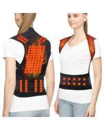 HailiCare Home Neck Protector Back Protector Waist Vest Warm Vest Protector with Magnet Physiotherapy, Size: L