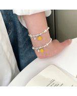 925 Sterling Silver Retro Open Bracelet Handpiece21