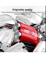 Portable wet and dry dual shaving IPX7 waterproof electric shaver (black)