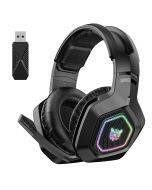 ONIKUMA B100 Headphone 2.4GHz Ultra-Low Latency Gaming Headset Wireless Headphone Noise Cancelling Headphones With Mic for PC