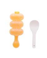 Shake roll Rice and vegetable roll sushi Rice and vegetable roll mold children's food artifact with spoon color random