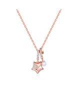 S925 Sterling silver Star necklace collarbone chain