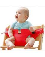 Portable Baby High Chair Booster Safety Seat Strap Harness Dining Chair Seat Belt Strap
