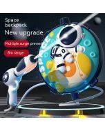 Children's backpack water gun toy pull-out beach water summer stall electric burst water spray gun wholesale