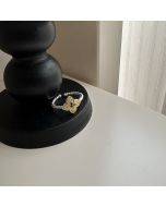 S925 sterling silver ring vintage open ring