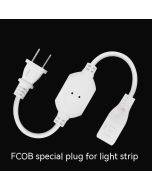 Light strip LED strip self-adhesive ultra-thin linear light trough living room home ceiling 220v waterproof super bright COB silicone soft light