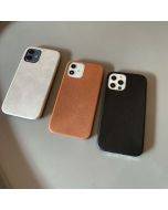 Vintage leather textured phone case