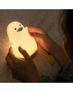 Little Fat Duck Night Light Touch Silicone Bedroom Table Lamp Baby Feeding Eye Protection With Bedside Lamp