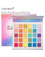 HANDAIYAN Wholesale 30 Colors Eyeshadow Palette Shimmer Matte Glitter Eyes Vegan Makeup Cosmetics