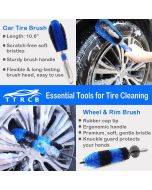 Car Cleaning Kit Car Wheel Brush Detail Brush Tire Crevice Brush