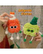 Cartoon plush doll Airpods case