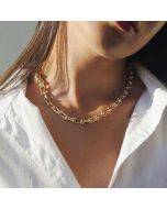 Handmade U-chain necklace