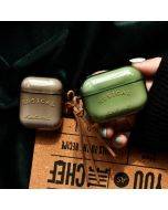 Alphabet Leather Strap AirPods2 Generation Apple Headphones Protective Case AirPods Pro3 Neck Couple Applicable