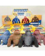 Gorilla decompression simulates monkey slow rebound