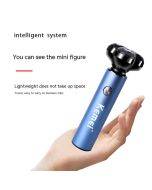 Kemei Razor KM-507 Small Portable Body Washable USB Car Shaver Electric Razor