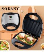 SOKANY102 luxury stainless steel triangle home sandwich machine toaster sandwich machine