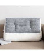 Custom Logo Ergonomic Neck Cervical Pillows for Pain Relief Soybean Fibre Core Bed Pillow Adult