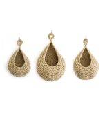 Bird's Nest NetsDrop NetsBird's Nest NetsHandmade Cotton RopeSisal RopeCrocheted Fruit Net PocketsStorage & Storage Net Pockets