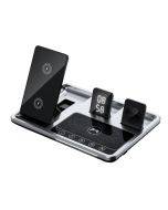 New desktop charger 4-in-1 folding multi-function wireless charger for Apple Watch wireless charger headphone charger