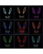 Halloween glowing bunny dance party show props