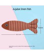 Cat toys to relieve boredom catnip simulation fish kitten cat funny cat stick kitten teeth grinding pet cat cat supplies