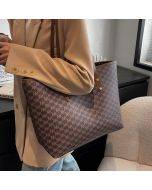 This year's popular shoulder bag women's large capacity 2021 new style autumn and winter big bag fashion commuter tote bag
