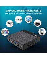 GXMO N42 Mini PC Windows 11, Intel Celeron N4020C Intel UHD Graphics, 6GB DDR4 64GB SSD, 2.4G & 5.8G WiFi, 1000 Mbps LAN - EU