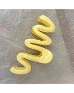 ins cream dopamine wavy line hair clip women's back of the head dish hair shark clip simple clip manufactor wholesale